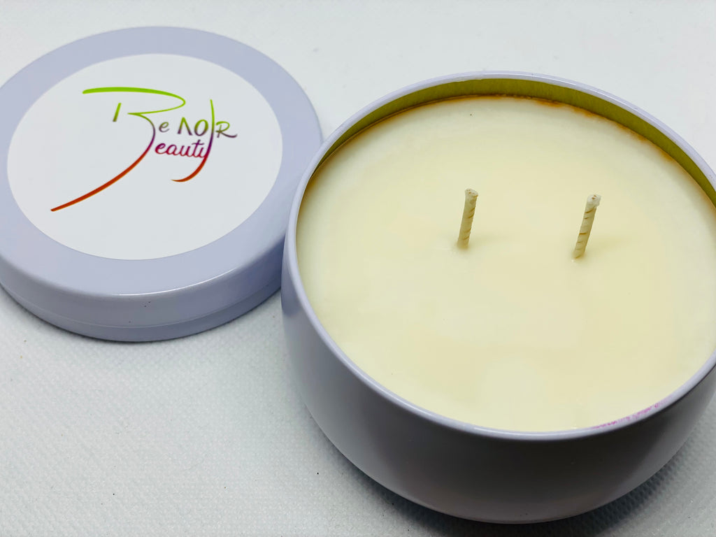 Mahogany Teakwood Soy Wax Candle
