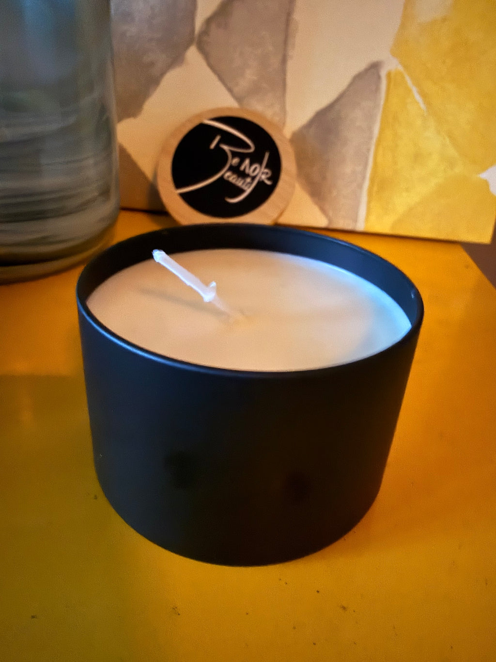 Mahogany Teakwood Soy Wax Candle